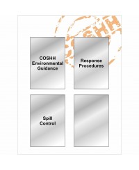 Fuel Spillage Management With or Without Your Logo 800mm x 1200mm - 3mm Aluminium Composite 