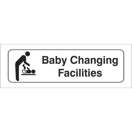 Baby Changing Facilities Door Sign