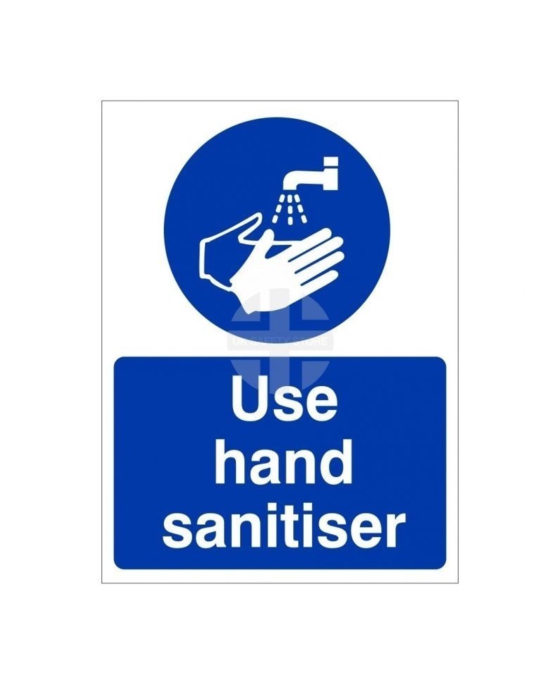 Use Hand Sanitiser Sign - 150mm x 200mm