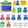 Large Construction Safety Sign Pack