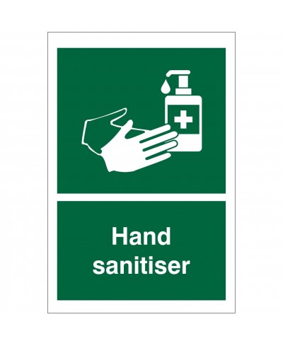Hand Sanitiser Covid 19 Sign