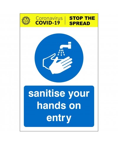 Sanitise Your Hands On...
