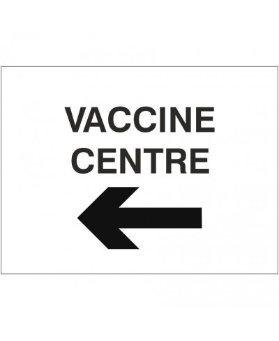Covid Vaccine Centre Sign...