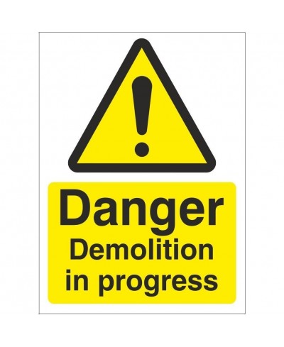 Danger Demolition In...