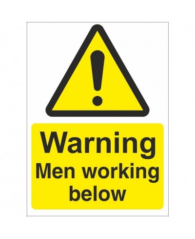 Warning Men Working Below...