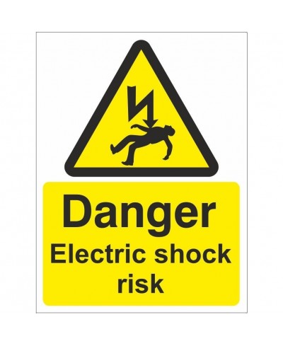 Danger Electric Shock Risk...