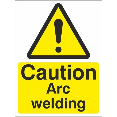 Caution Arc Welding Sign