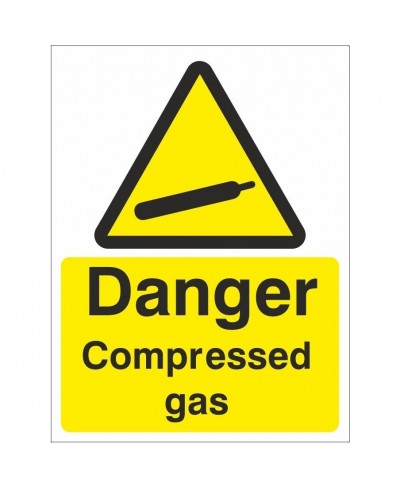 Danger Compressed Gas...