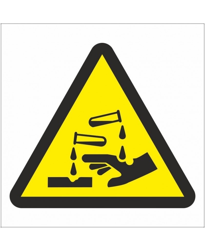 Corrosive Symbol Sign