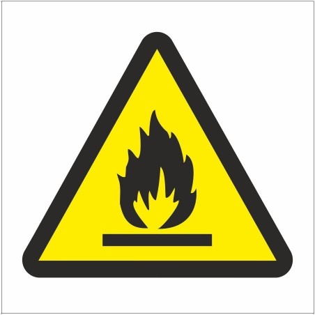 Flammable Symbol Sign