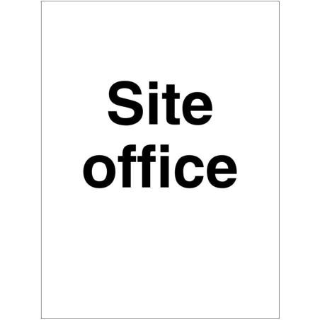 Site Office Sign