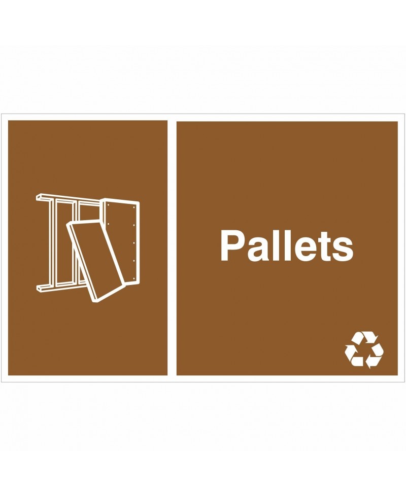 Pallets Recycling Sign
