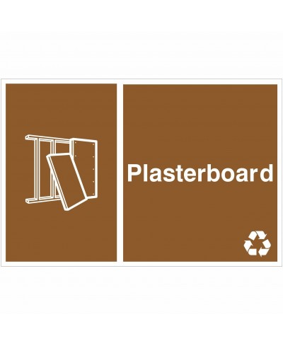 Plasterboard Recycling Sign