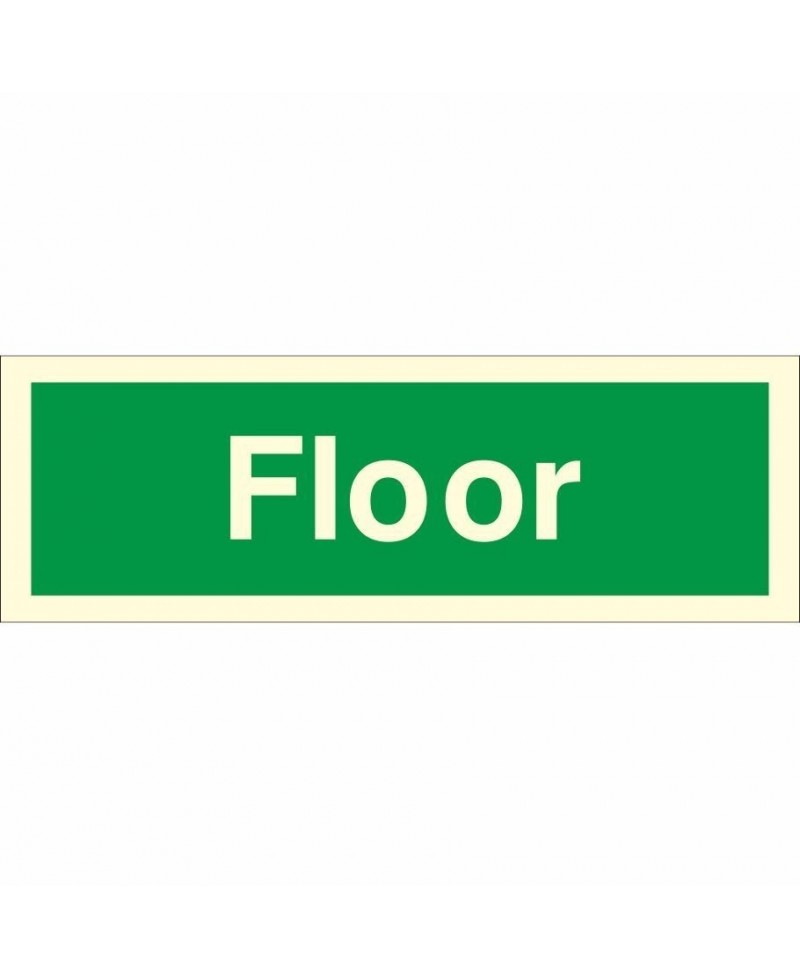 Floor Stairway Identification 300 x 100mm - Class B