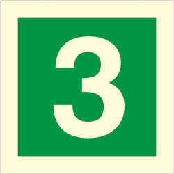 Glow in the Dark Fire Sign 3