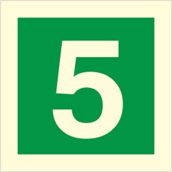 Glow in the Dark Fire Sign 5