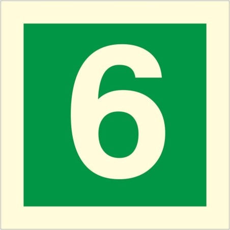 Glow in the Dark Fire Sign 6