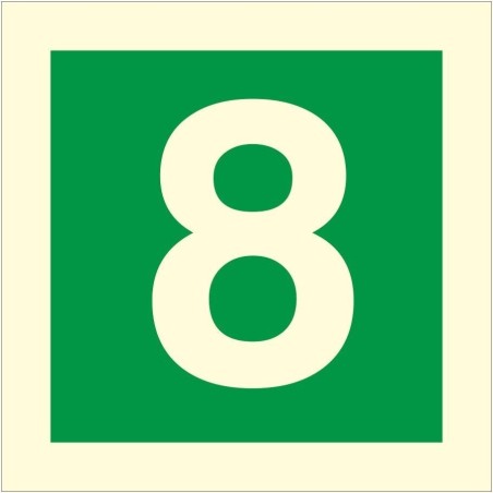 Glow in the Dark Fire Sign 8