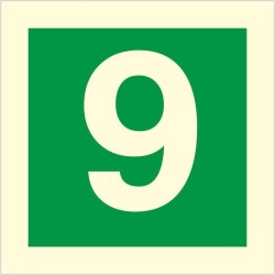 Glow in the Dark Fire Sign 9