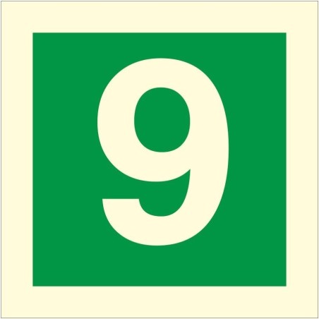 Glow in the Dark Fire Sign 9