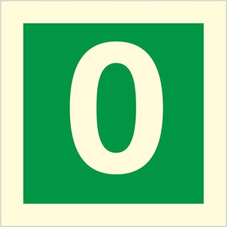 Glow in the Dark Fire Sign 0