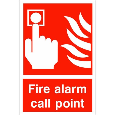 Fire Alarm Call Point Sign | Rainbow Safety