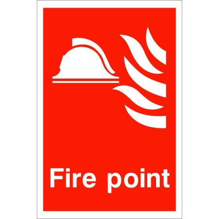 Fire Point Sign | Rainbow Safety