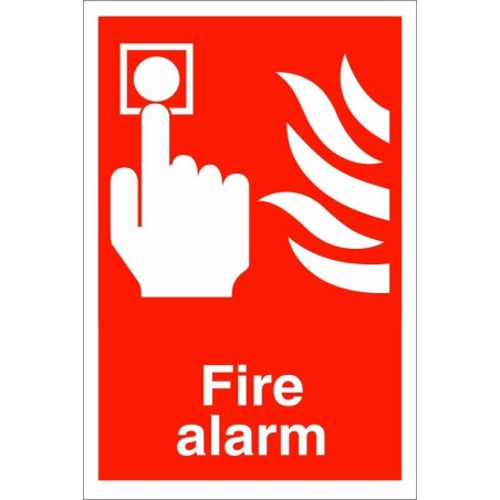 Fire Alarm Sign | Rainbow Safety