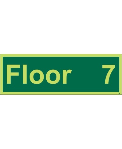 Floor 7 - Floor Identification Sign