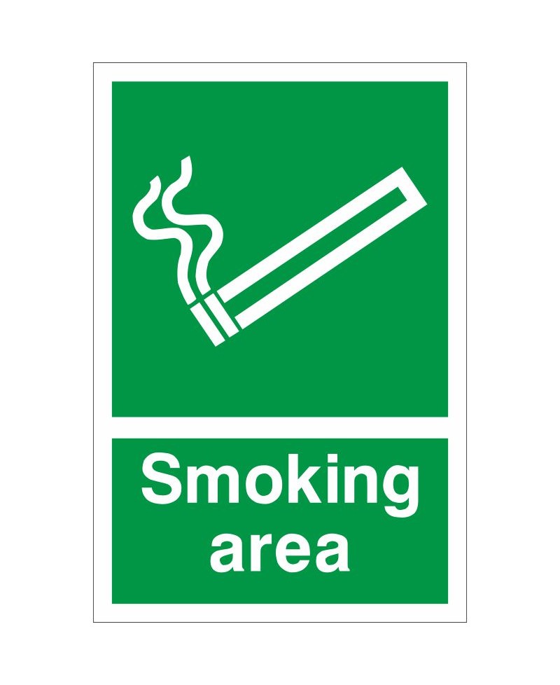 Smoking Area Sign