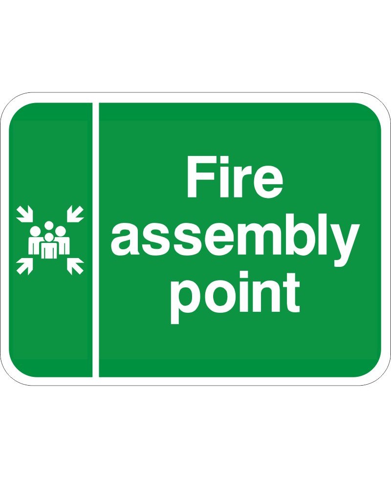 Fire Assembly Point Traffic Sign