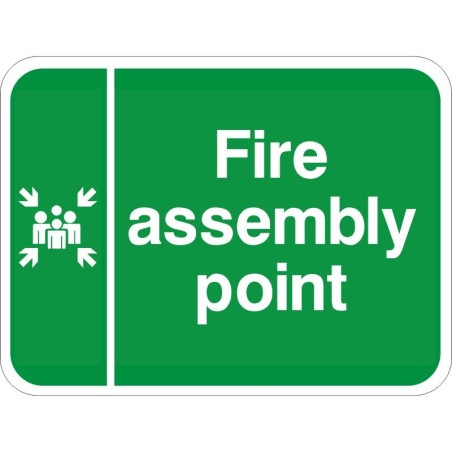 Fire Assembly Point Traffic Sign