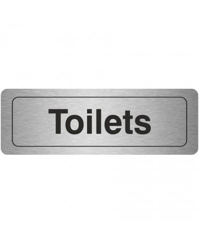 Toilets Door Sign