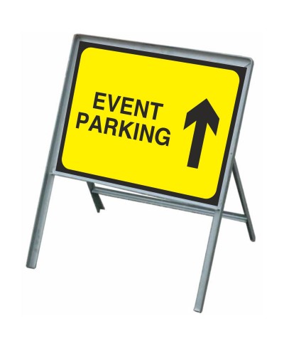 Event Parking Arrow Ahead Traffic Sign