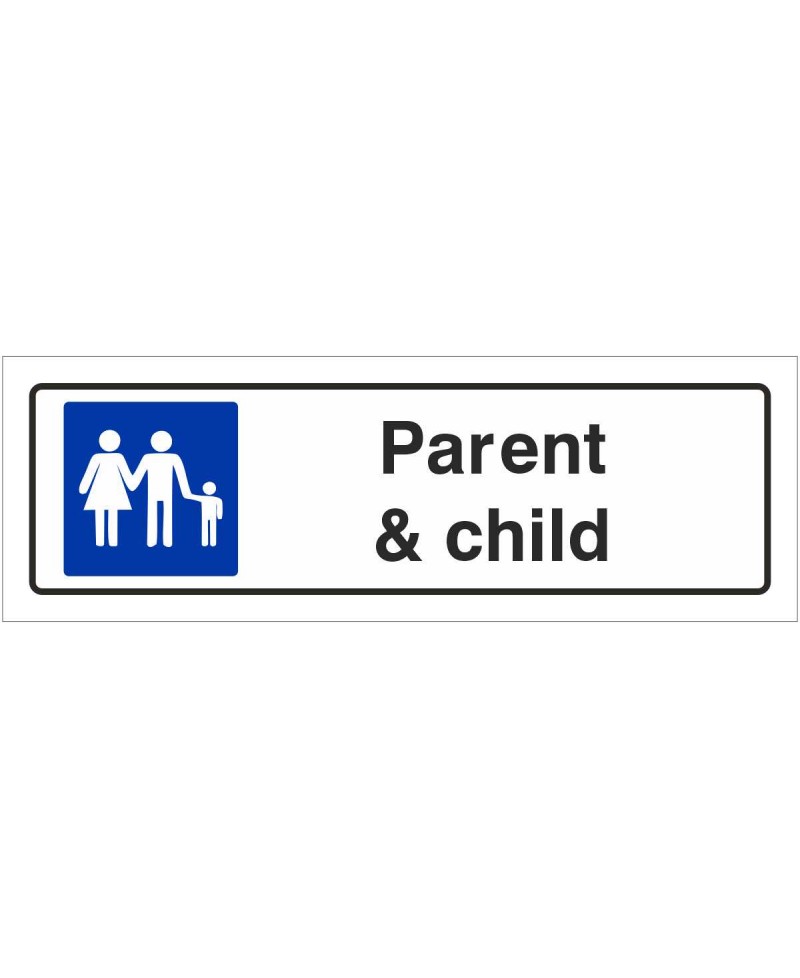 Parent and Child Parking Sign