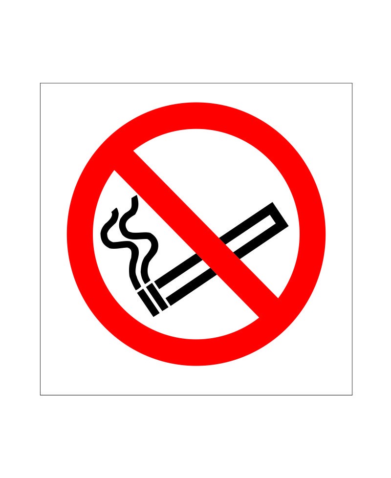 No Smoking Symbol Sign