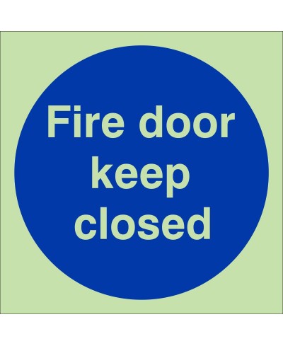 Fire Door Keep Closed Sign