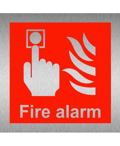 Fire Alarm Sign - Square