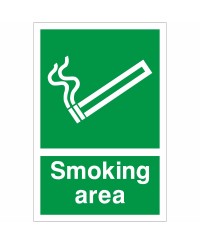 Smoking Area Sign