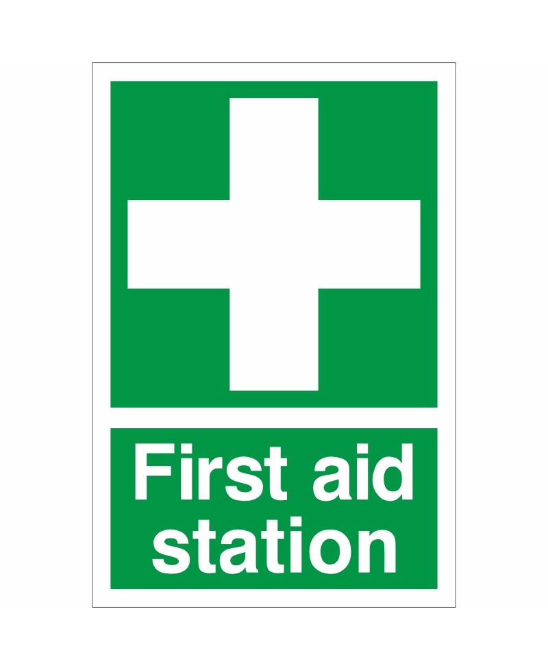 First Aid Station Sign