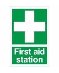 First Aid Station Sign