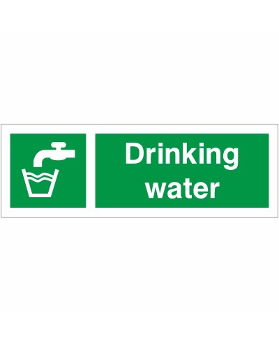 Drinking Water First Aid Sign Drinking Water First Aid Sign