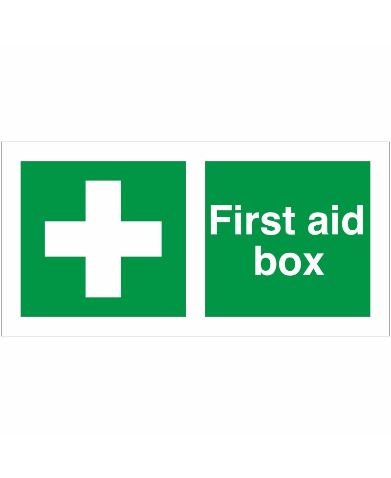 First Aid Box Sign