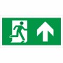 Fire Exit Symbol Only With Arrow Up Sign