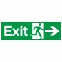 Exit Arrow Right Sign | Rainbow Safety