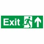 Exit Arrow Up Sign | Rainbow Safety