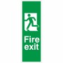 Fire Exit Running Man Left Sign