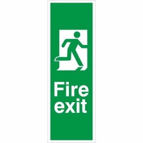 Fire Exit Running Man Right Sign Fire Exit Running Man Right Sign