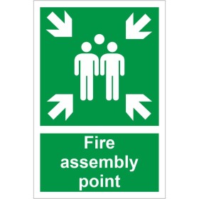 Fire Assembly Point Sign Fire Assembly Point Sign
