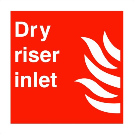 Dry Riser Inlet Sign